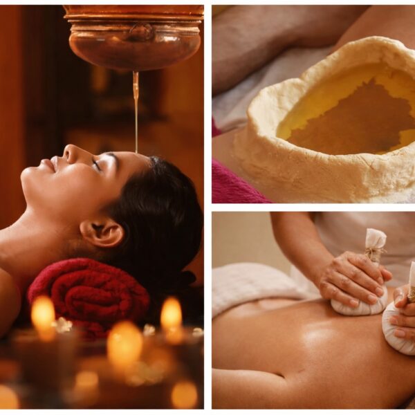 Soins ayurvédiques à Albi : Shirodhara, basti externe et massage aux pochons chauds